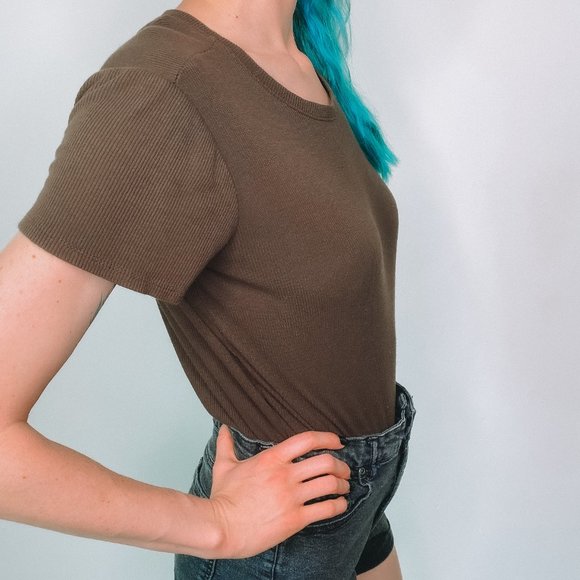 Forever 21 Army Green Bodysuit - Picture 5 of 5